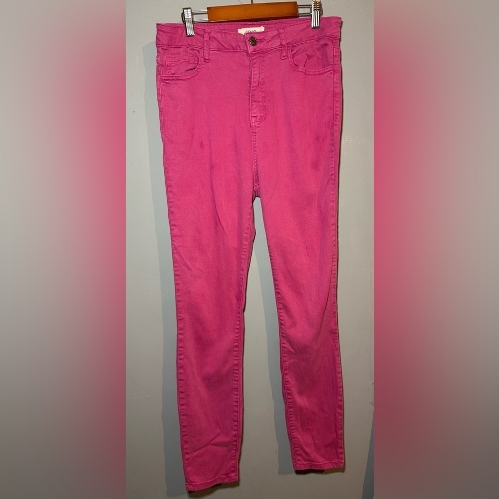 Cello Women's Pink Jeggings, sz 11